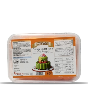 Vizyon Orange Sugar Paste