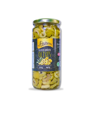 Fruitamins Green Olives Bottle