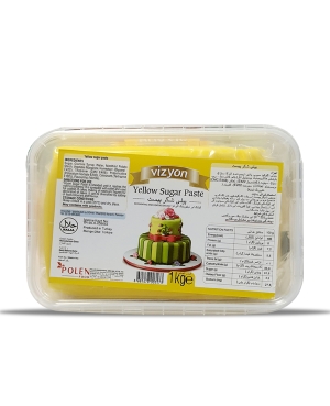 Vizyon Yellow Sugar Paste