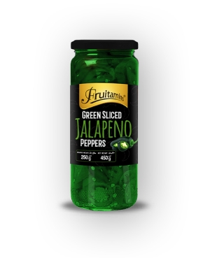 Fruitamins Jalapeno Bottle Green